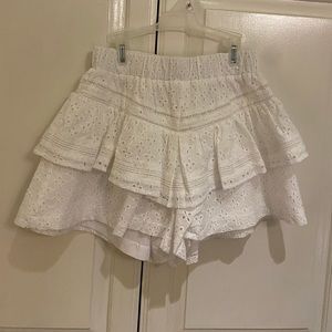 white skirts